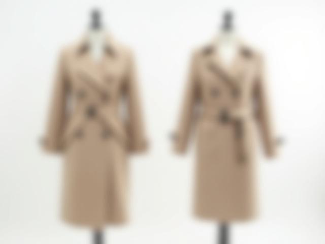 Comparison illustration showing a ill-fitting standard garment and a perfectly tailored petite garment