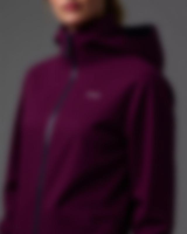 Twilight Windbreaker in Deep Plum